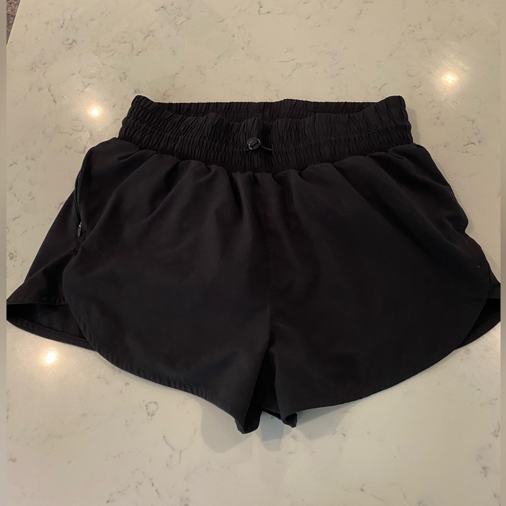 Target All in Motion High Rise Woven Running Shorts Black